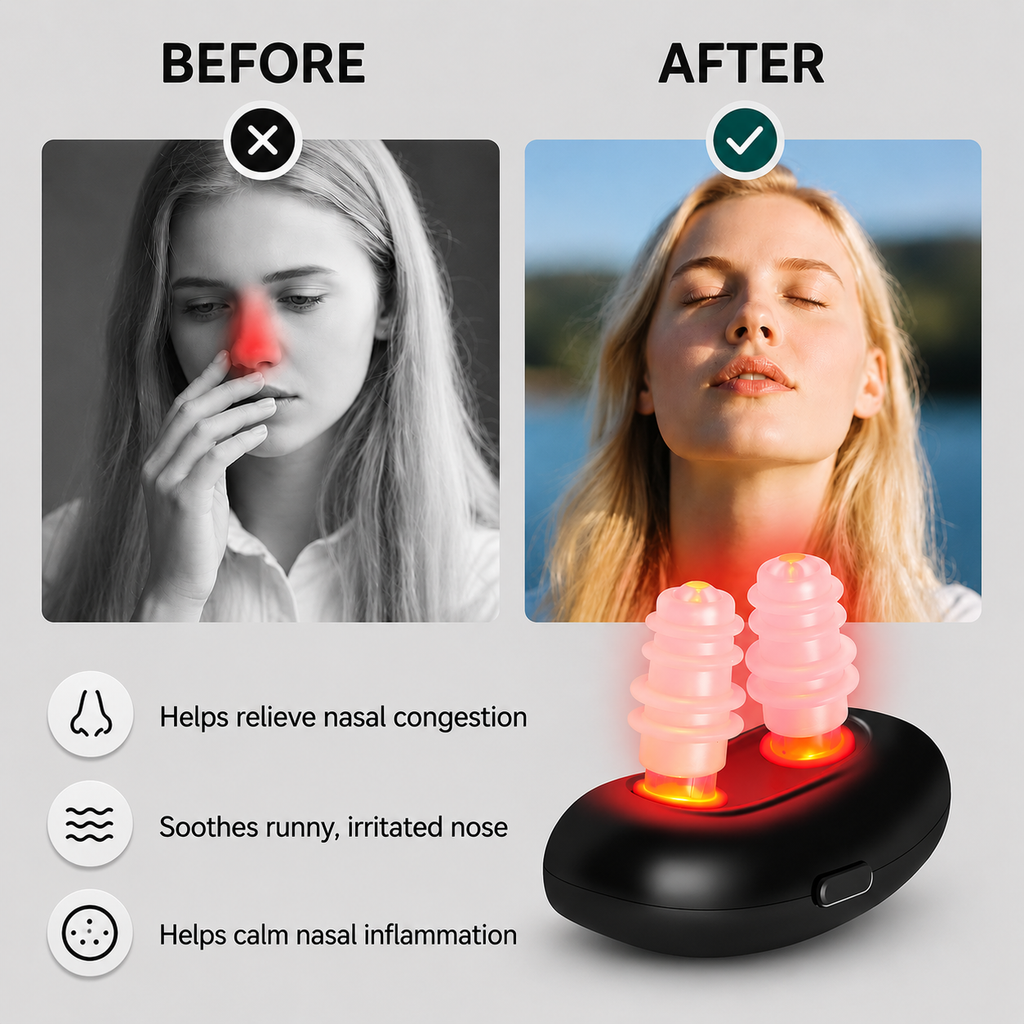 Red Light Nasal Therapy Device